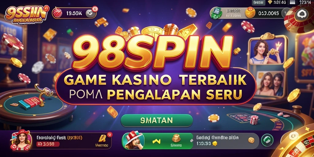 Tangkapan layar gameplay Kasino 98SPIN yang mendebarkan.