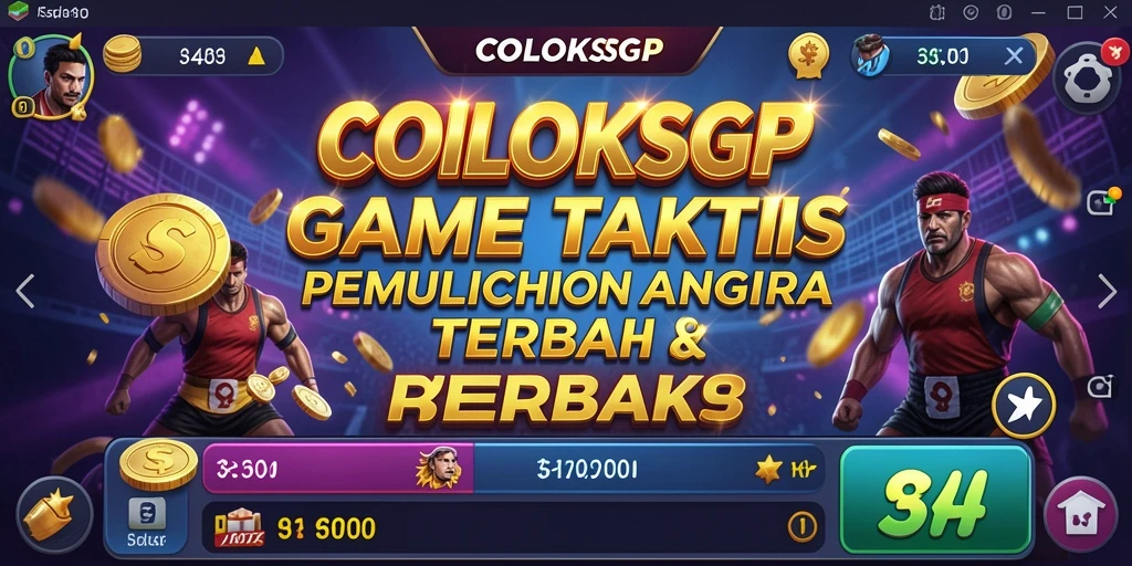 Tampilan gameplay menegangkan dari COLOKSGP yang penuh strategi.