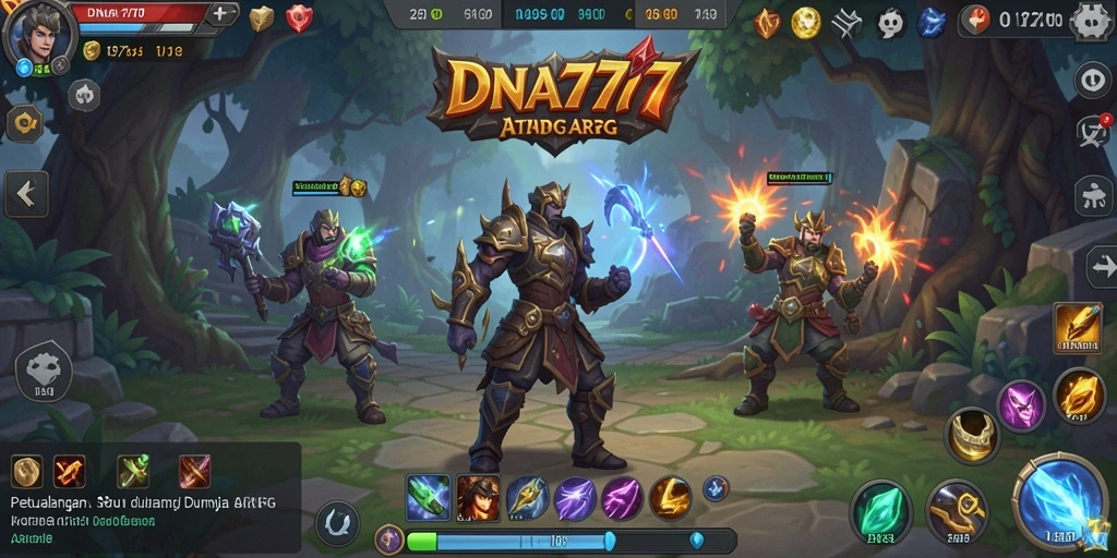 Screenshot menampilkan pengalaman bermain ARPG dengan grafis memukau.