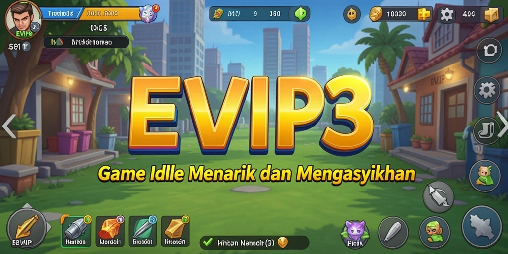 Tampilan gameplay <strong>EVIP3</strong> yang menarik dan mendetail.