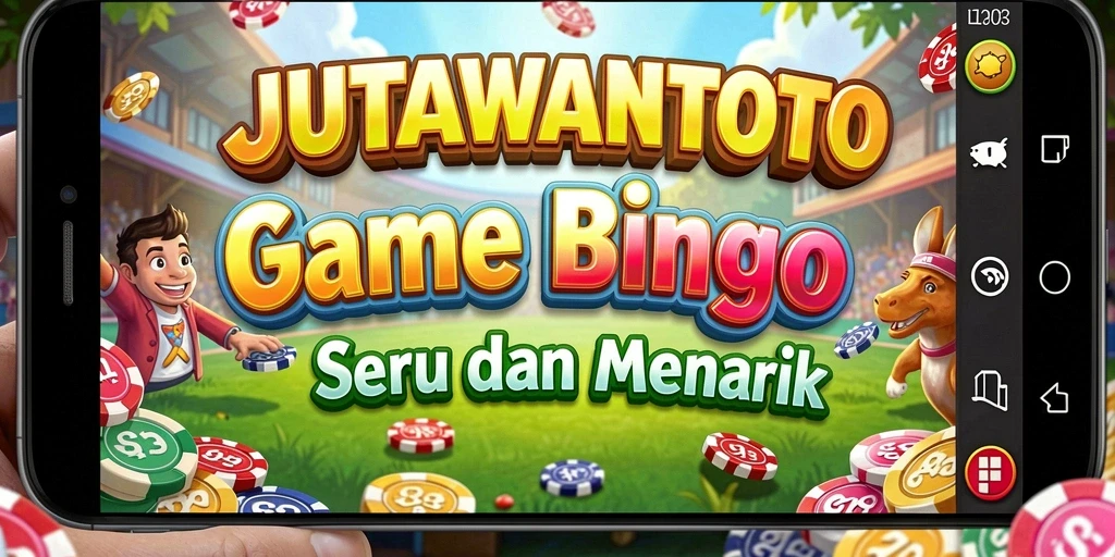Tampilan gameplay Bingo yang seru di JUTAWANTOTO