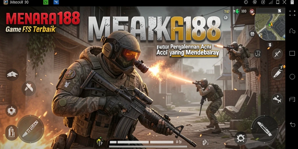 Tampilan gameplay intens dari MENARA188 dengan aksi realistik.