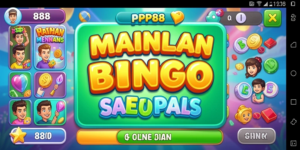 Tangkapan layar gameplay PP88 menunjukkan keseruan bermain Bingo bersama teman-teman.