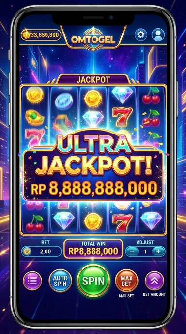 Tampilan antarmuka aplikasi Omtogel yang user-friendly.